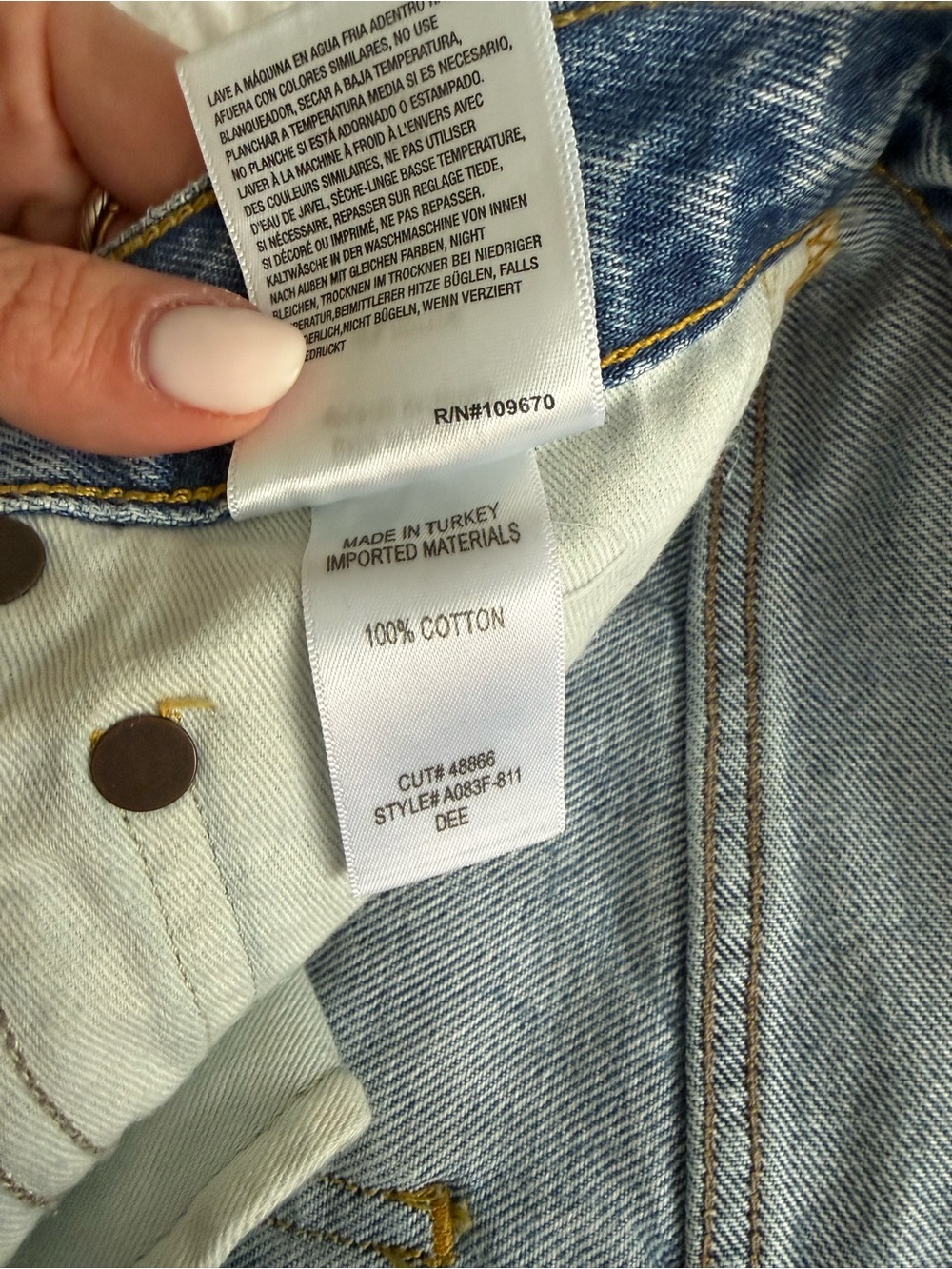 AGOLDE Dee Ultra High Waist Denim Shorts - Picture 8 of 10